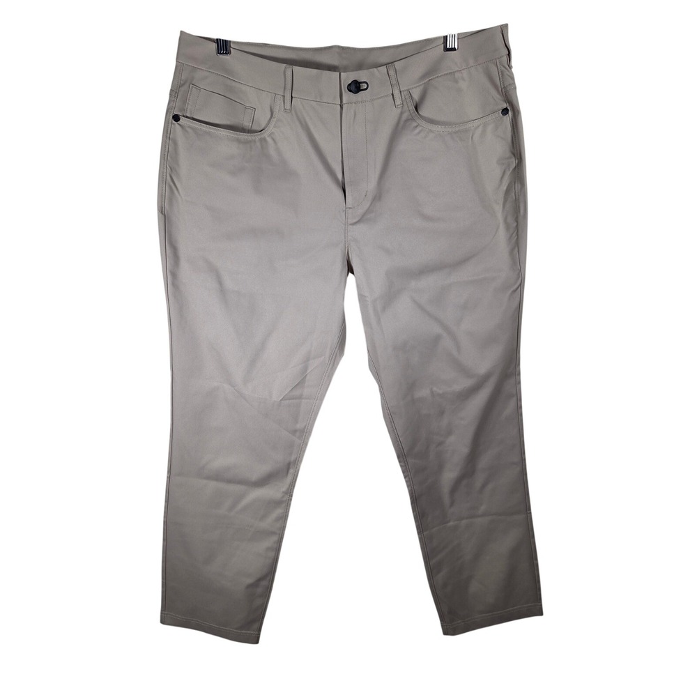 Public‎ Rec All Day Every Day Men's 35/30 Khaki Tan Stretch Golf Chino Trousers